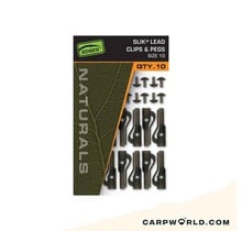 Fox Naturals Size 10 Slik Lead Clip & Pegs