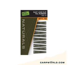 Fox Naturals Size 10 Slik Lead Clip Tail Rubber