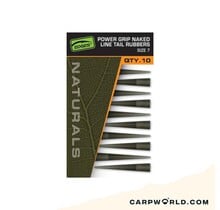 Fox Naturals Power Grip Naked line tail rubbers size 7