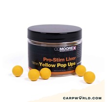 CCMoore Pro Stim Liver Yellow Pop Ups 14mm