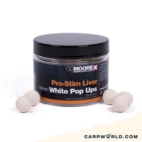 CCMoore Pro Stim Liver White Pop Ups 14mm