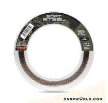 Fox Soft Steel Fleck Camo Leader 100m