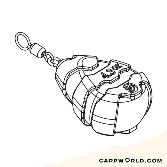 Pole Position Pole Position Flat Pear Grippa Swivel Lead