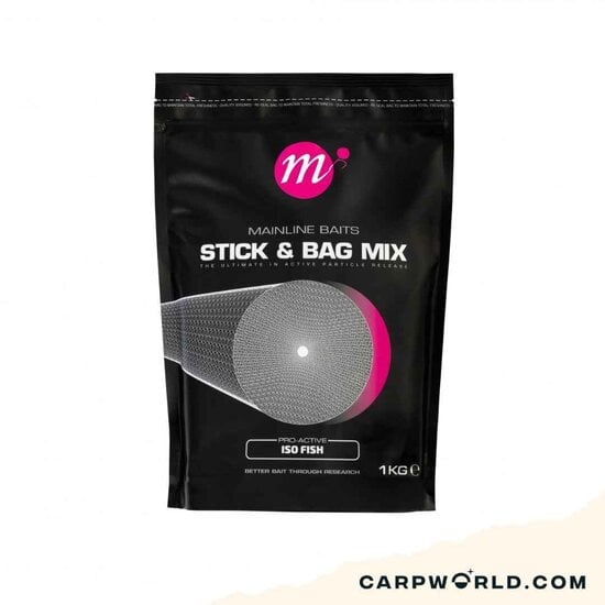 Mainline Mainline Pro-Active Bag & Stick Mix ISO Fish 1 Kg