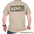 Fox Fox LW Khaki Large Print T-Shirt