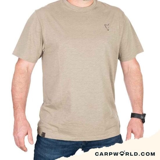 Fox Fox LW Khaki Large Print T-Shirt