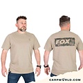 Fox Fox LW Khaki Large Print T-Shirt