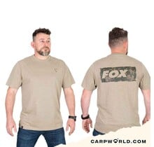 Fox LW Khaki Large Print T-Shirt