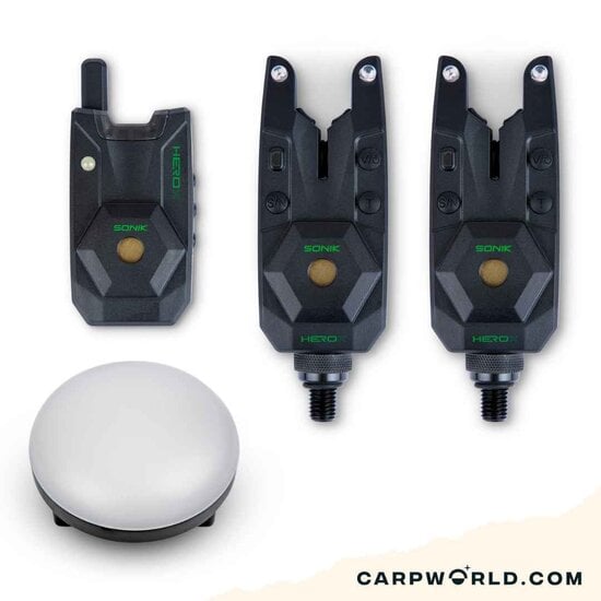 Sonik Sonik Herox Bite Alarm + Bivvy Lamp