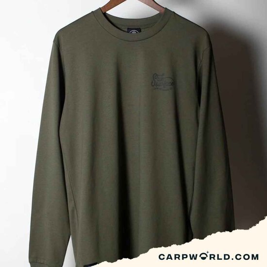 Subsurface Subsurface Icon LS Tee Army