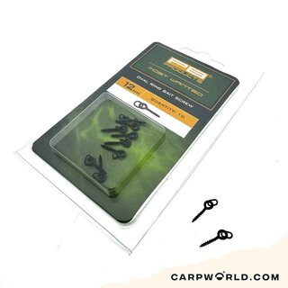 PB Products Oval Ring Bait Screw 12mm 10pcs