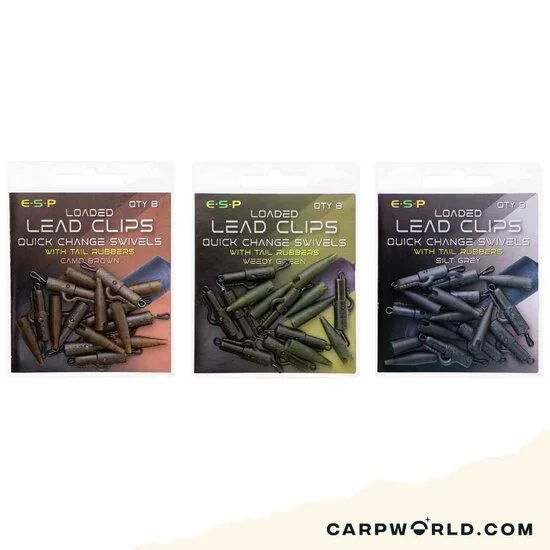 ESP Carpgear ESP Loaded Lead Clip QCS