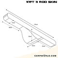 Nash Nash Scope OPS Soft Protect 10ft Rod Skin