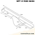 Nash Nash Scope OPS Soft Protect 9ft Rod Skin
