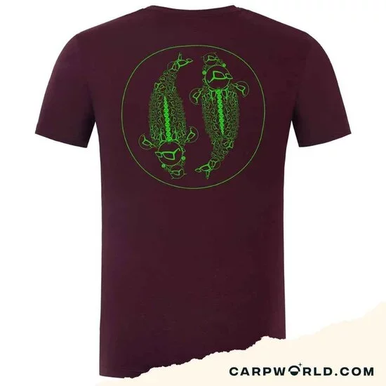 Korda Korda Mandala Tee Burgundy