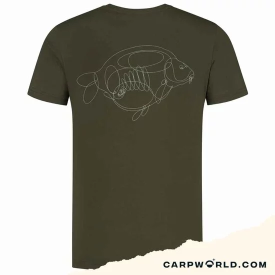 Korda Korda One Line Tee Olive