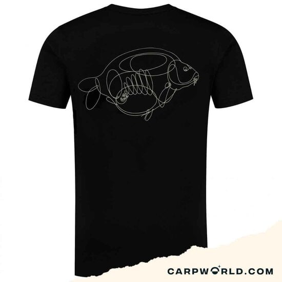 Korda Korda One Line Tee Black