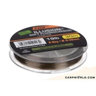 Fox Edges Illusion Soft Fluorocarbon Hooklink 30m