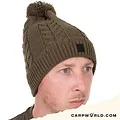 Fox Fox Khaki Knitted Bobble Beanie