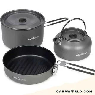 Fox Cookware 3 Piece Cook Set