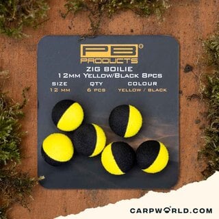 PB Products Zig Boilie Yellow/Black
