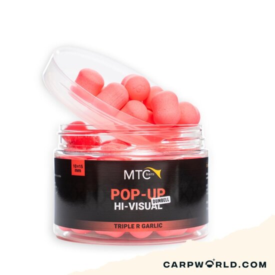 MTC Baits MTC Baits Triple R Garlic Pop-Up Hi-Visual