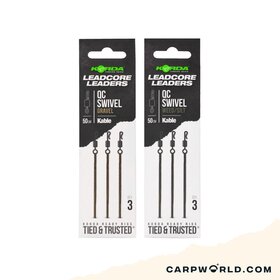 Korda Leadcore Leader QC Swivel 50cm
