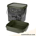 Trakker Products Trakker 13 Ltr Camo Square Container inc Tray