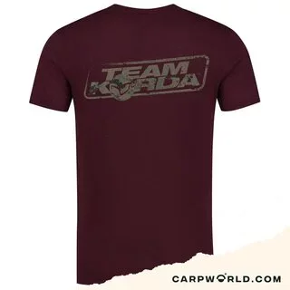 Korda TK Digi Kamo Tee Burgundy