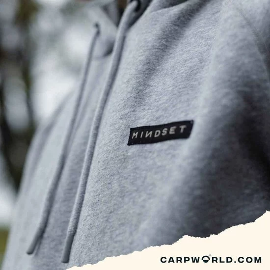Korda Korda Mindset Patch Hoodie Heather Grey