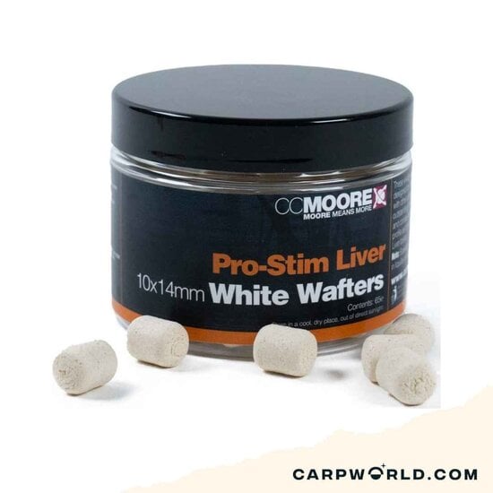 CCMoore CCMoore Pro Stim Liver White Dumbell Wafter 10x14mm