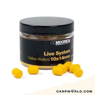 CCMoore Live System Yellow Dumbell Wafter 10x14mm