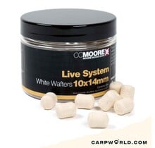 CCMoore Live System White Dumbell Wafter 10x14mm