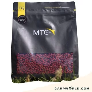 MTC Baits Hi-Attract Pellet 4mm Strawberry Big Fish 1kg