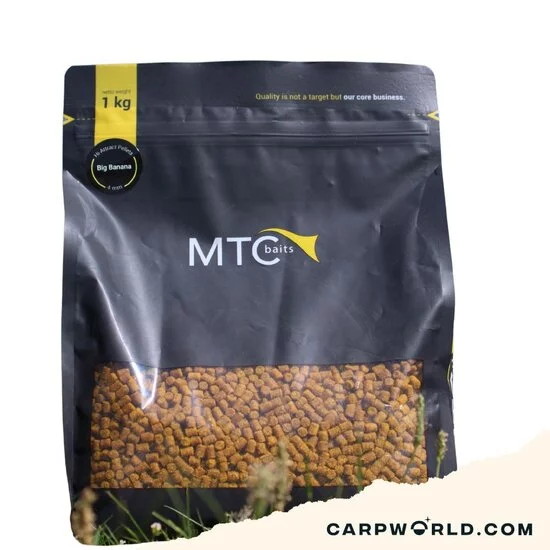 MTC Baits MTC Baits Hi-Attract Pellet 4mm Big Banana 1kg