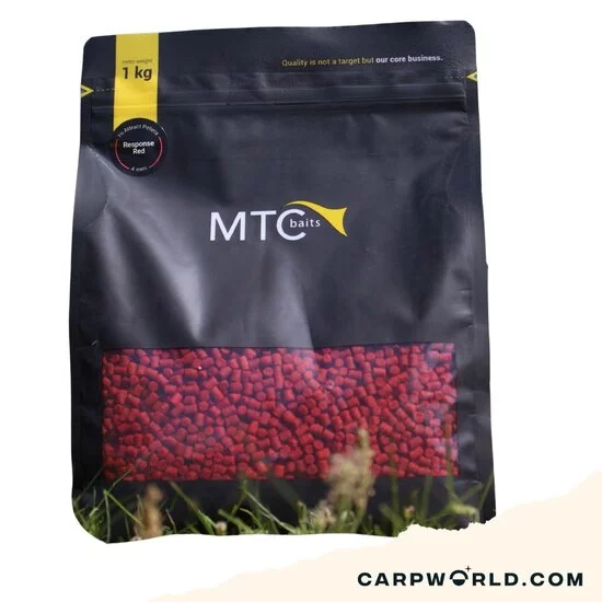 MTC Baits MTC Baits Hi-Attract Pellet 4mm Response Red 1kg