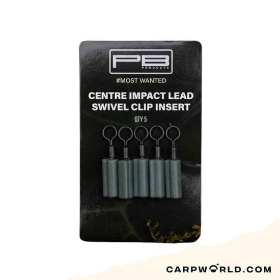 PB Products PB Products Centre Impact Lead Swivel Clip Insert 5pcs