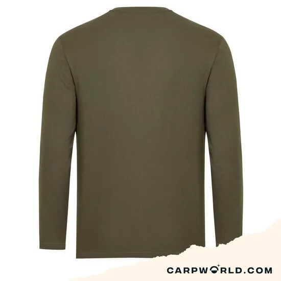 Korda Korda Mindset Minimal LS Tee Dark Olive