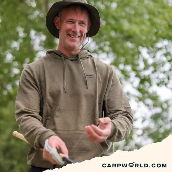 Korda Korda Patch Hoodie Dark Olive