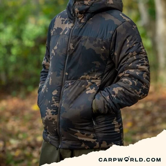 Korda Korda Insulated Hooded Jacket Dark Kamo