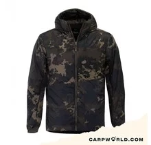 Korda Insulated Hooded Jacket Dark Kamo
