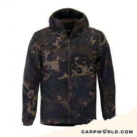 Korda Insulated Hooded Jacket Dark Kamo