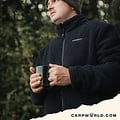 Korda Korda Mindset Minimal Sherpa Jacket Black