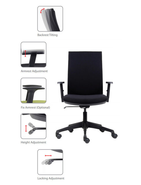 Bureaustoel Canillo Bureaustoel Canillo