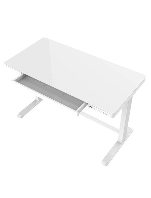 Zit Sta Bureau Home Office 120 x 60 cm - Wit