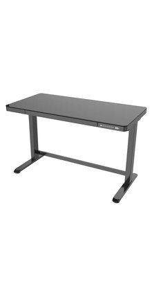 Zit Sta Bureau Home Office 120 x 60 cm Zwart