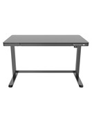 Zit Sta Bureau Home Office 120 x 60 cm Zwart