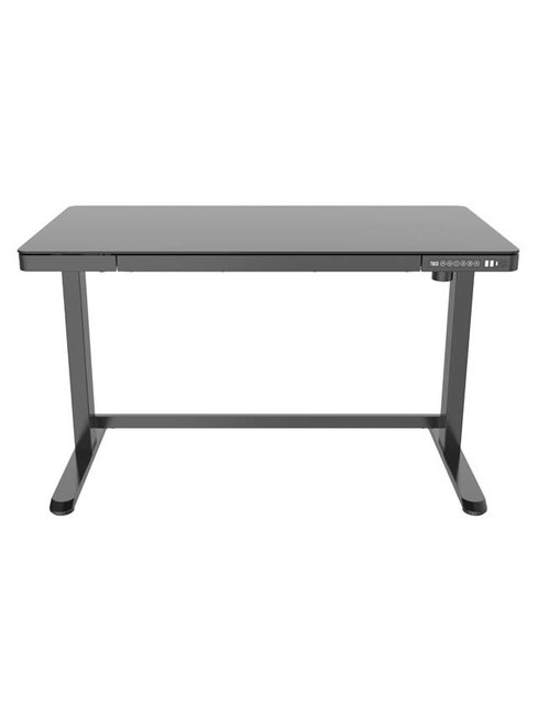 Zit Sta Bureau Home Office 120 x 60 cm Zwart