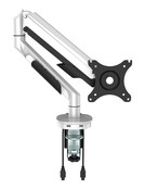 Monitorarm Enkel Wit (incl USB poorten)