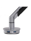 Monitorarm Enkel Grijs (incl USB poorten) Monitorarm Enkel Grijs (incl USB poorten)